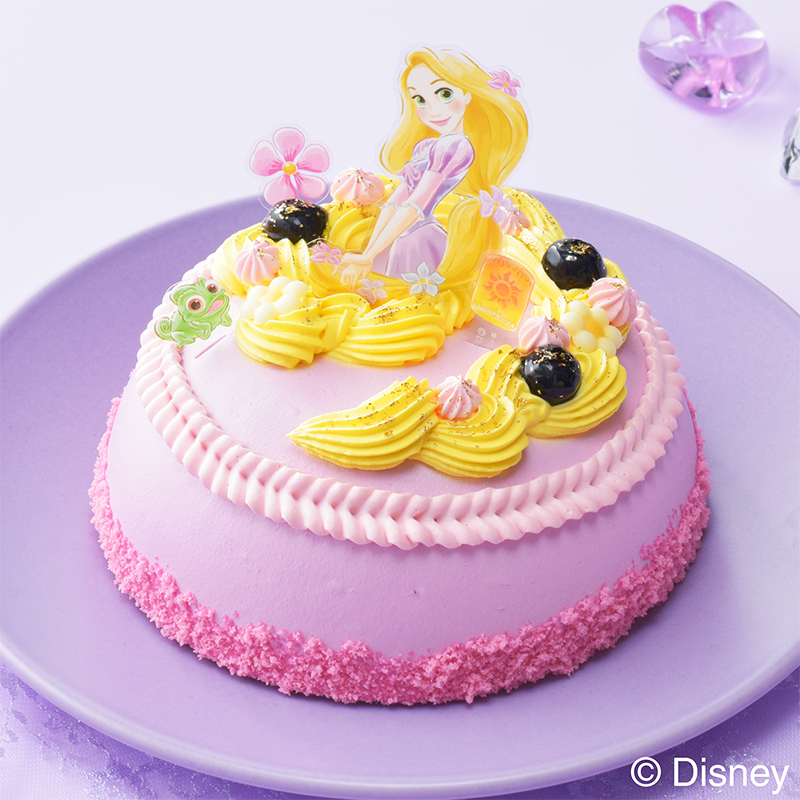 型ラプンツェル　ドレスケーキ