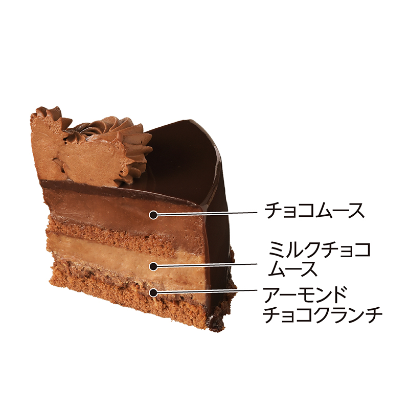 【C】ミロワールショコラ（4.5号）