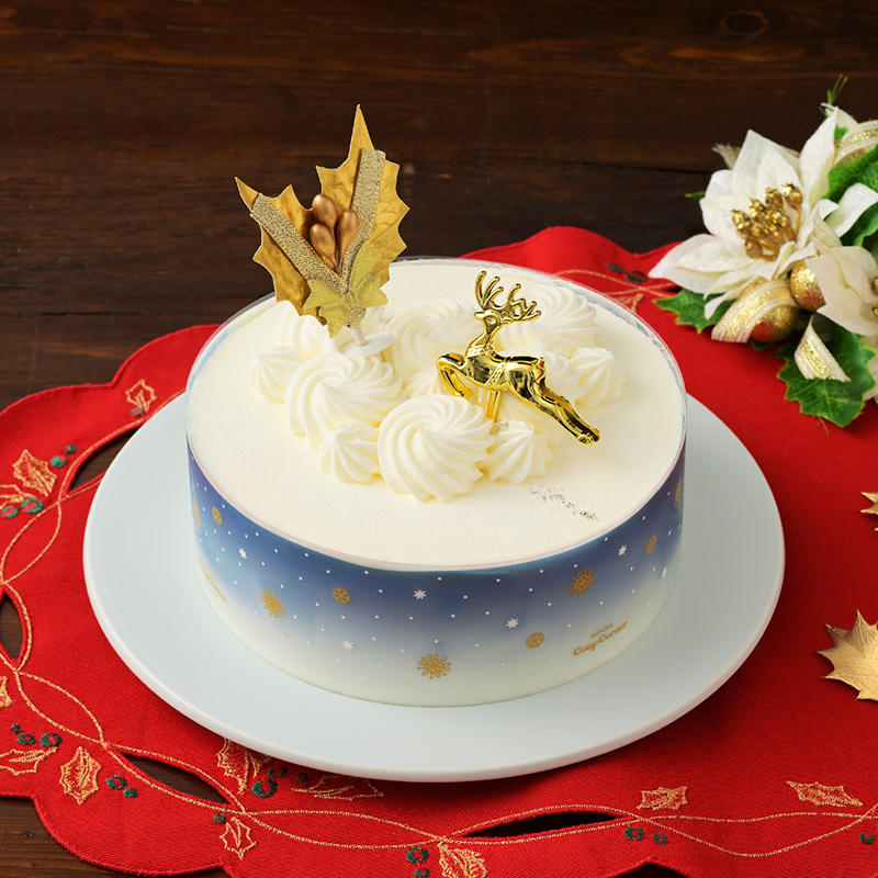 【10】聖夜のベイクドレアチーズ（4.5号）