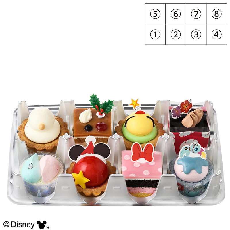 【11】＜ディズニー＞クリスマスコレクション（8個入）