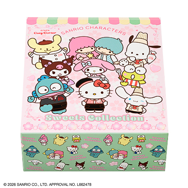 ＜サンリオキャラクターズ＞スイーツコレクション（9個入）