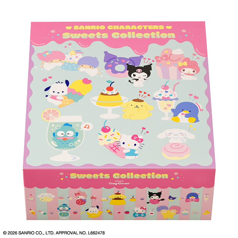 ＜サンリオキャラクターズ＞スイーツコレクション（9個入）