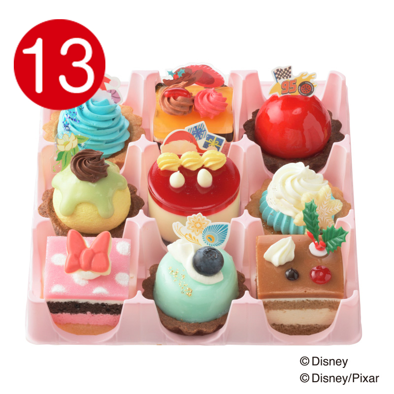 【13】ディズニーピクサー クリスマスコレクション9個入